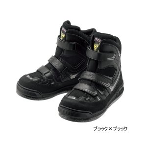 画像: ××2024/10今季生産終了 ≪'23年6月新商品！≫ がまかつ フェルトスパイクシューズ(パワータイプ) GM-4514 ブラック×ブラック 3Sサイズ [6月発売予定/ご予約受付中]