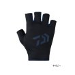 画像1: ≪'23年4月新商品！≫ ダイワ 速乾グローブ 5本カット DG-6523 ネイビー XLサイズ