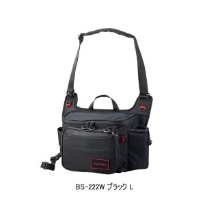 画像: ≪'23年8月新商品！≫ シマノ セフィア ランガンショルダー BS-222W ブラック Lサイズ [8月発売予定/ご予約受付中]