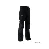 画像: ≪'23年9月新商品！≫ がまかつ ラグゼ アクティブフィット レインパンツ2.0 LE-4011 ブラック Mサイズ [9月発売予定/ご予約受付中]
