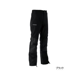 画像: ≪'23年9月新商品！≫ がまかつ ラグゼ アクティブフィット レインパンツ2.0 LE-4011 ブラック Mサイズ [9月発売予定/ご予約受付中]