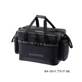 画像: ≪'24年3月新商品！≫ シマノ ロックショア タフタックルバッグ BA-201X ブラック 36L [3月発売予定/ご予約受付中]