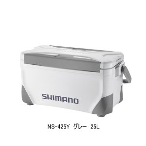 画像: ≪'24年4月新商品！≫ シマノ スペーザ ライト NS-425Y グレー 25L [4月発売予定/ご予約受付中]