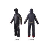 画像: ××2024/06今季生産終了 ≪'24年4月新商品！≫ がまかつ アルテマシールドプロ レインスーツ GM-3718 ブラック 7Lサイズ