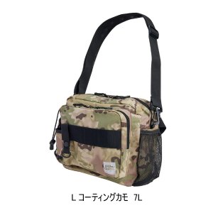 画像: ≪'24年2月新商品！≫ アブガルシア アングラーヒップバッグ L コーティングカモ 7L 【返品不可】