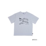 画像: ≪'24年3月新商品！≫ アブガルシア バグオフ 4600CA展開図Tシャツ ホワイト Lサイズ 【返品不可】