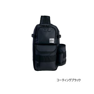 画像: ≪'24年2月新商品！≫ アブガルシア スリングボディバッグ2 コーティングブラック 6.5L 【返品不可】