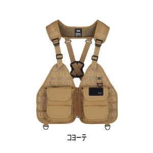 画像: ≪'24年1月新商品！≫ ダイワ 3WAYストリームベスト DV-3324 コヨーテ フリーサイズ