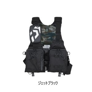 画像: ≪'24年3月新商品！≫ ダイワ フロートゲームベスト DF-6224 ジェットブラック フリーサイズ