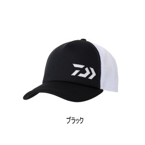 画像: ≪'24年4月新商品！≫ ダイワ クッションハーフメッシュキャップ DC-6424 ブラック フリーサイズ