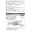 画像5: ≪'20年10月新商品！≫ 山元工房 プロ山元ウキ W合金18 アンダーロック E(遠投タイプ) オレンジ 2B