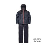 画像: ≪'24年9月新商品！≫ シマノ ベーシックインサレーション レインスーツ 01 RB-057X チャコール Lサイズ [9月発売予定/ご予約受付中]