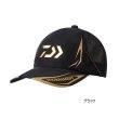 画像1: ≪'24年9月新商品！≫ ダイワ ウィンドストッパー(R) トーナメントハーフメッシュキャップ DC-1224TW ブラック フリーサイズ