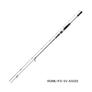 画像: ダイワ ハートランド AGS 852ML+FS-SV AGS22 〔仕舞寸法 132cm〕 【保証書付き】
