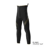 画像: ≪'25年3月新商品！≫ シマノ リミテッド プロ タイツ 2.5 FI-560Y ブラックゴールド SBサイズ [3月発売予定/ご予約受付中]