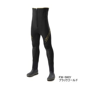 画像: ≪'25年3月新商品！≫ シマノ リミテッド プロ ジオロック スリムウェーダー カットフェルト 中割 3.0 FW-560Y ブラックゴールド SBサイズ [3月発売予定/ご予約受付中]