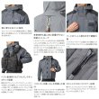 画像3: ≪'25年3月新商品！≫ シマノ ウェーディング レインジャケット 03 RA-065Y チャコール Lサイズ [3月発売予定/ご予約受付中]