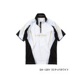 画像: ≪'25年3月新商品！≫ シマノ リミテッド プロ ハーフジップシャツ ショートスリーブ SH-125Y リミテッドホワイト 3XLサイズ [3月発売予定/ご予約受付中]