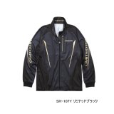 画像: ≪'25年3月新商品！≫ シマノ リミテッド プロ フルジップシャツ SH-107Y リミテッドブラック XLサイズ [3月発売予定/ご予約受付中]