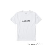 画像: ≪'25年3月新商品！≫ シマノ サン プロテクション Tシャツ ショートスリーブ SH-061Y ホワイト Sサイズ [3月発売予定/ご予約受付中]
