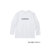 画像: ≪'25年3月新商品！≫ シマノ サン プロテクション Tシャツ ロングスリーブ SH-062Y ホワイト Sサイズ [3月発売予定/ご予約受付中]