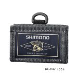 画像: ≪'25年3月新商品！≫ シマノ ダストポーチ (ピンタイプ) BP-053Y トラウト Mサイズ [3月発売予定/ご予約受付中]