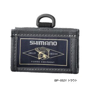 画像: ≪'25年3月新商品！≫ シマノ ダストポーチ (ベルトタイプ) BP-052Y トラウト Mサイズ [3月発売予定/ご予約受付中]