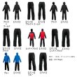 画像2: ≪'25年6月新商品！≫ がまかつ Gスペック レインスーツ GM-3784 ブルー Mサイズ [6月発売予定/ご予約受付中]