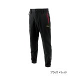 画像: ≪'25年2月新商品！≫ がまかつ ライトストレッチフィッシングパンツ GM-3777 ブラック×レッド Mサイズ