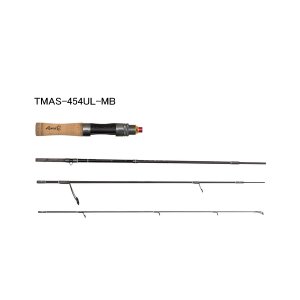 画像: ≪'25年2月新商品！≫ アブガルシア トラウティン マーキス アスレイ TMAS-454UL-MB 〔仕舞寸法 42.8cm〕 【保証書付き】 【返品不可】