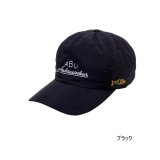 画像: ≪'25年3月新商品！≫ アブガルシア アンバサダー クラシックロゴ キャップ ブラック フリーサイズ 【返品不可】