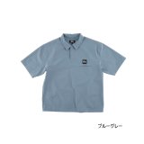 画像: ≪'25年5月新商品！≫ アブガルシア ウォーターレジスタント フィッシングポロ ブルーグレー Mサイズ [5月発売予定/ご予約受付中] 【返品不可】
