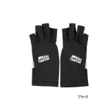 画像: ≪'25年4月新商品！≫ アブガルシア バグオフ アイスドライUVグローブ ブラック Mサイズ [4月発売予定/ご予約受付中] 【返品不可】