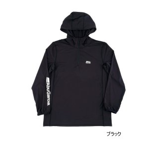 画像: ≪'25年4月新商品！≫ アブガルシア バグオフ アイスドライUVフーディー ブラック Mサイズ [4月発売予定/ご予約受付中] 【返品不可】
