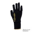画像1: ≪'25年5月新商品！≫ がまかつ UVカットグローブ GM-7304 ブラック×ゴールド(がまかつ) LLサイズ [5月発売予定/ご予約受付中]