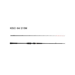 画像: ≪'25年5月新商品！≫ アブガルシア 黒船 イサキ KISC-64/215M 〔仕舞寸法 110.5cm〕 【保証書付き】 【返品不可】