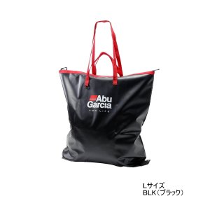 画像: ≪'25年6月新商品！≫ アブガルシア ターポリン防水トートフラット ブラック Lサイズ 【返品不可】