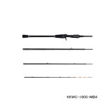 画像: ≪'25年7月新商品！≫ アブガルシア 黒船 モバイル KKWC-180S-MB4 〔仕舞寸法 49.0cm〕 【保証書付き】 【返品不可】