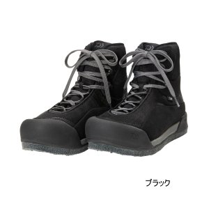 画像: ≪'25年2月新商品！≫ ダイワ TGロックショアシューズ ハイカット TGスパイクフェルト DS-3600TG ブラック 25.0cm