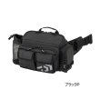 画像1: ≪'25年4月新商品！≫ ダイワ ヒップバッグLT(D) ブラックP