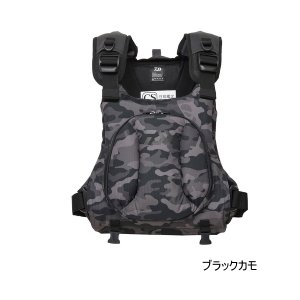 画像: ≪'25年4月新商品！≫ ダイワ PDゲームベスト DF-6624 ブラックカモ フリーサイズ