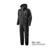 画像: ≪'25年9月新商品！≫ シマノ リミテッド プロ ゴアテックス ダウンシステムスーツ RB-130Y リミテッドブラック Mサイズ [9月発売予定/ご予約受付中]