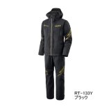 画像: ≪'25年9月新商品！≫ シマノ ネクサス ゴアテックス テクノレイヤードスーツ RT-133Y ブラック Mサイズ [9月発売予定/ご予約受付中]