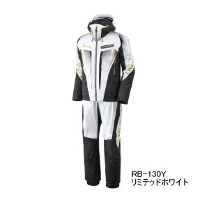 画像: ≪'25年9月新商品！≫ シマノ リミテッド プロ ゴアテックス ダウンシステムスーツ RB-130Y リミテッドホワイト Mサイズ [9月発売予定/ご予約受付中]