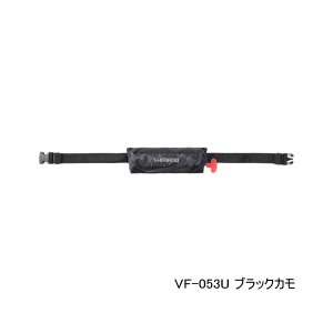 画像: ≪'25年9月新商品！≫ シマノ ラフトエアジャケット(コンパクトタイプ・膨張式救命具) VF-053U ブラックカモ フリーサイズ [9月発売予定/ご予約受付中]