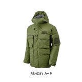 画像: ≪'25年9月新商品！≫ シマノ ESインサレーションジャケット 03 RB-034Y カーキ WMサイズ [9月発売予定/ご予約受付中]