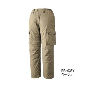 画像: ≪'25年9月新商品！≫ シマノ ESインサレーションパンツ 03 RB-035Y ベージュ Mサイズ [9月発売予定/ご予約受付中]