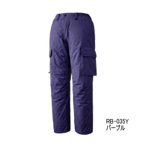 画像: ≪'25年9月新商品！≫ シマノ ESインサレーションパンツ 03 RB-035Y パープル WMサイズ [9月発売予定/ご予約受付中]