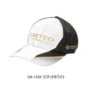 画像: ≪'25年9月新商品！≫ シマノ リミテッドプロ ゴアテックス ウィンドストッパー キャップ CA-112X リミテッドホワイト Mサイズ [9月発売予定/ご予約受付中]