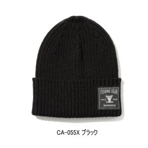 画像: ≪'25年9月新商品！≫ シマノ ハイゲージニットワッチ CA-055X ブラック フリーサイズ [9月発売予定/ご予約受付中]